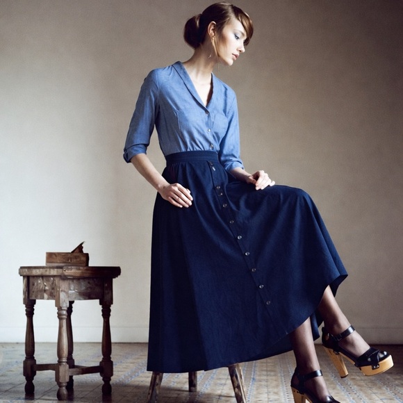 A.P.C. Dresses & Skirts - A.P.C. Midi Skirt